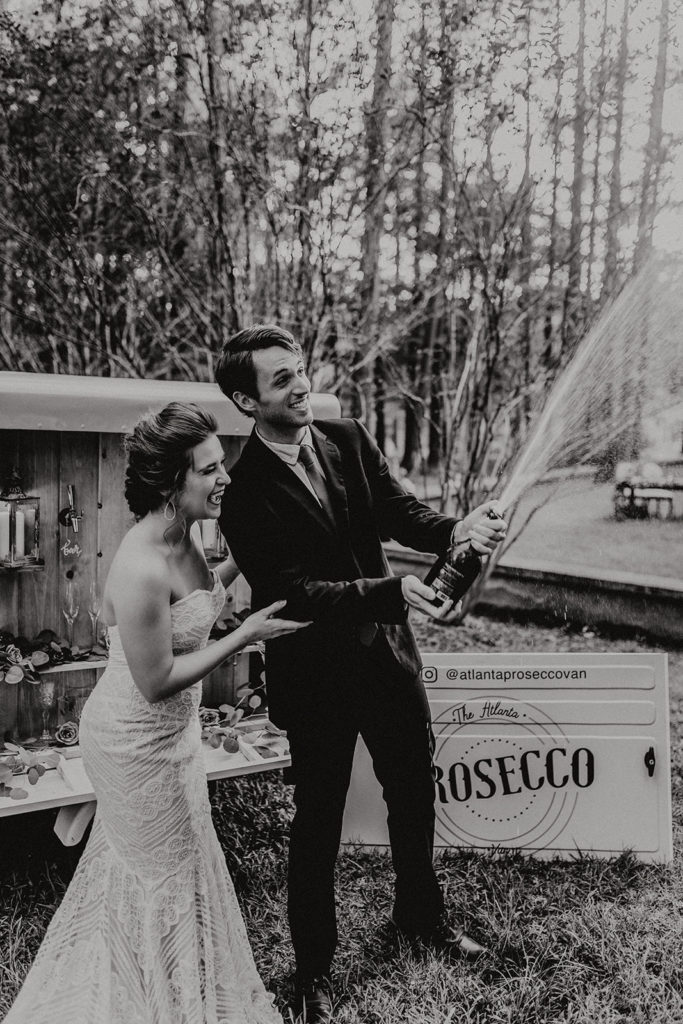 wedding champagne toast